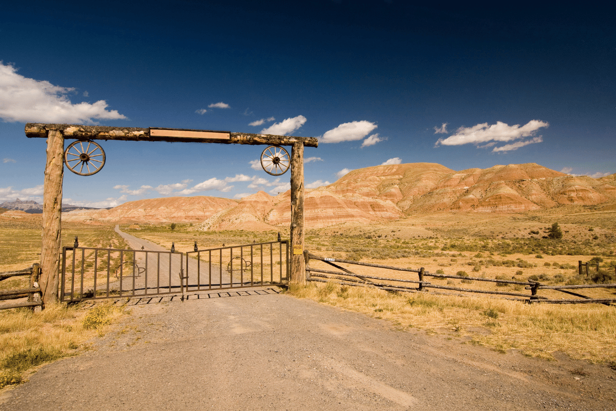 Ranch land in West Texas